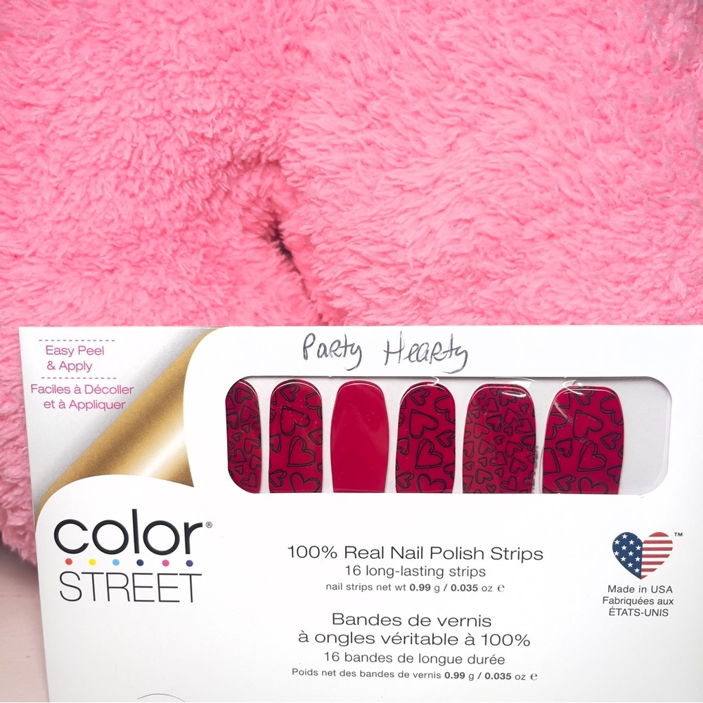 Color Street Party Hearty Nail Strip Set